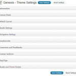 Genesis Framework Theme Settings Admin Options Genesis Framework Theme Settings Admin Options