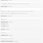 Thesis Framework SEO Settings for Posts Thesis Framework SEO Settings for Posts